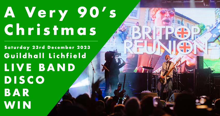A Very 90s Christmas with Britpop Reunion