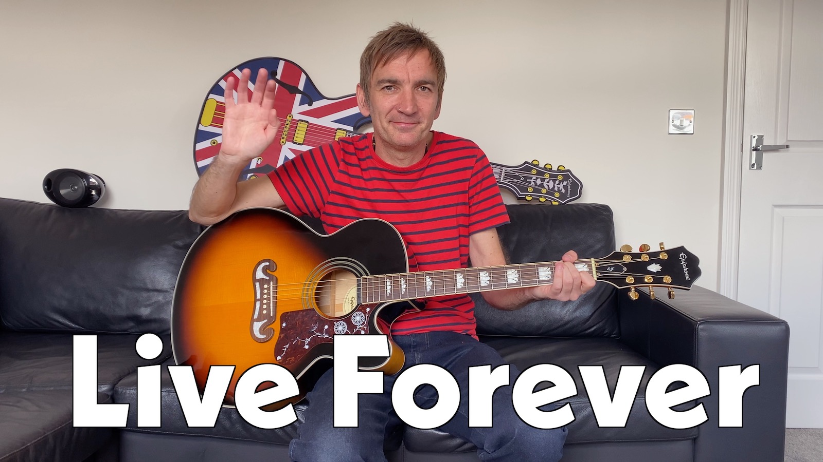 Live Forever (Oasis) acoustic cover by Andrew Starkey