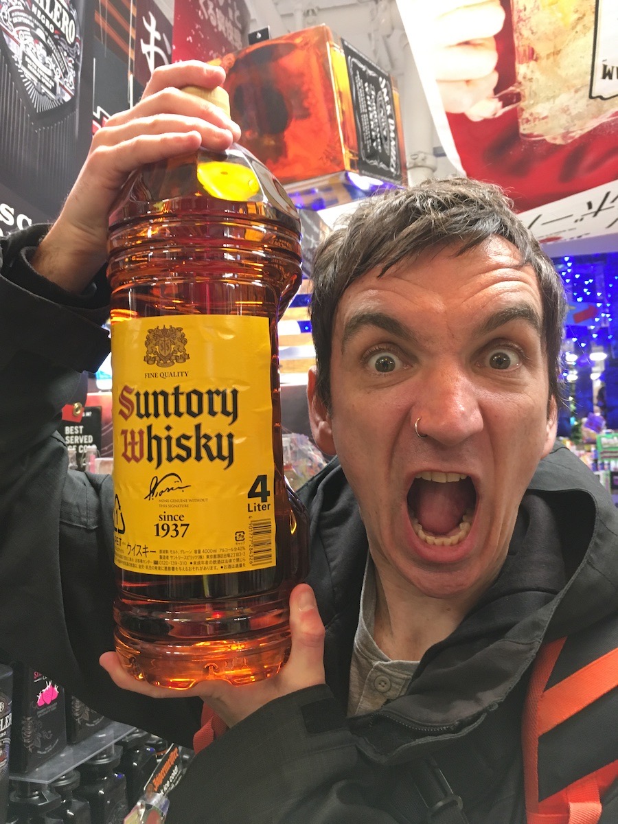 Suntory Whisky 4 litre Don Quijote Japan