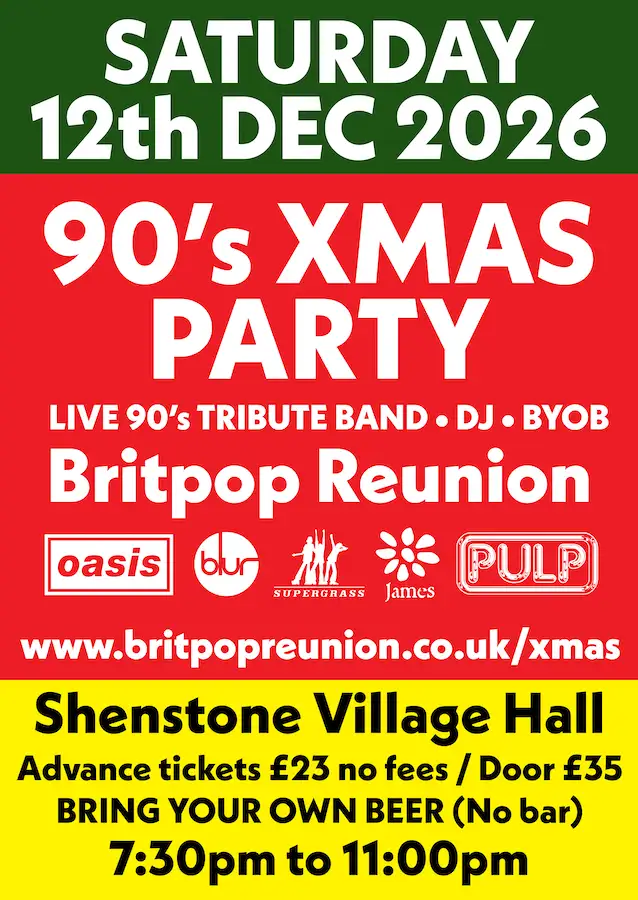 90s Xmas Party Shenstone